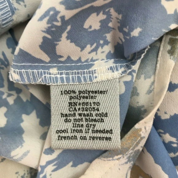 Ecote Multicolor Pastel Watercolor Sleeveless Top - Picture 5 of 5